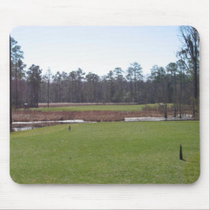 Golfkursmusmatta. Musmatta