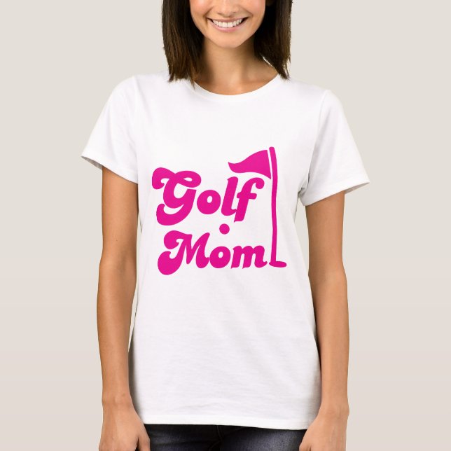 Golfmamma Tee Shirt (Framsida)