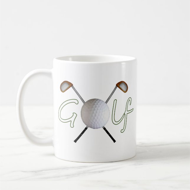 Golfmugg Kaffemugg (Vänster)