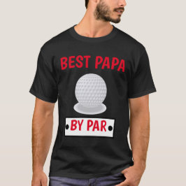Golfning av bästa Pappa efter paragraf T Shirt