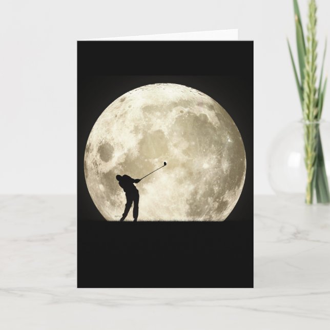 Golfning på natten kort (Framsida)