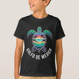 Golfo de Mexiko Viva Mexiko Bukt i Mexiko Souveni T Shirt
