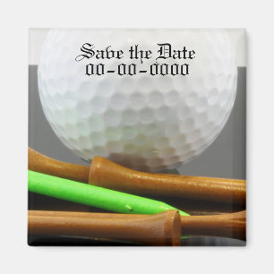 GolfOutting spara datera Magnet