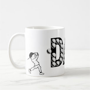 Golfpappafars dag kaffemugg