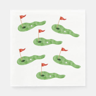 Golfpartytorkdukar Pappersservett