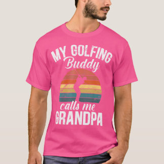 Golfpension Min golfkompisar kallar mig farfar T Shirt