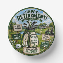 Golfpensionär tema
