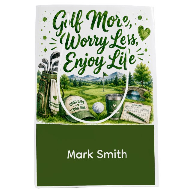 Golfpensionering på putting green  (Framsidan)