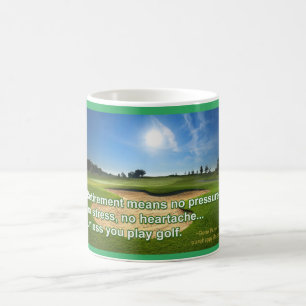 Golfpensionmugg Kaffemugg