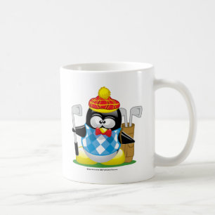 Golfpingvin Kaffemugg