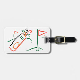 Golfplats Bagagebricka