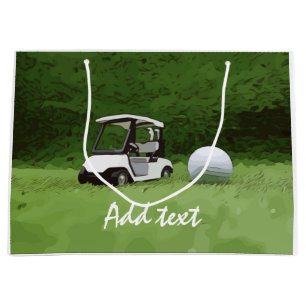 Golfplatta och golfplatta boll på grönt Golf