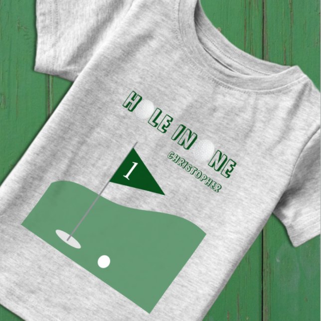 Golfpojken 1-årsdag t shirt (Skapare uppladdad)