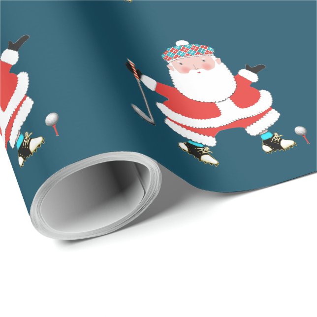 Golfpresent för semester presentpapper (Rullad Hörn)