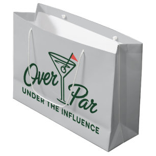 Golfpresent över par och påverkad Golf