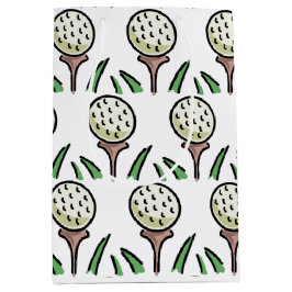 Golfpresent Överdimensionerade golfbollar Guldtee