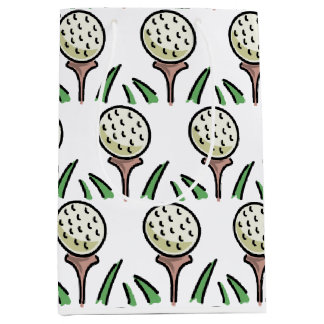 Golfpresent Överdimensionerade golfbollar Guldtee