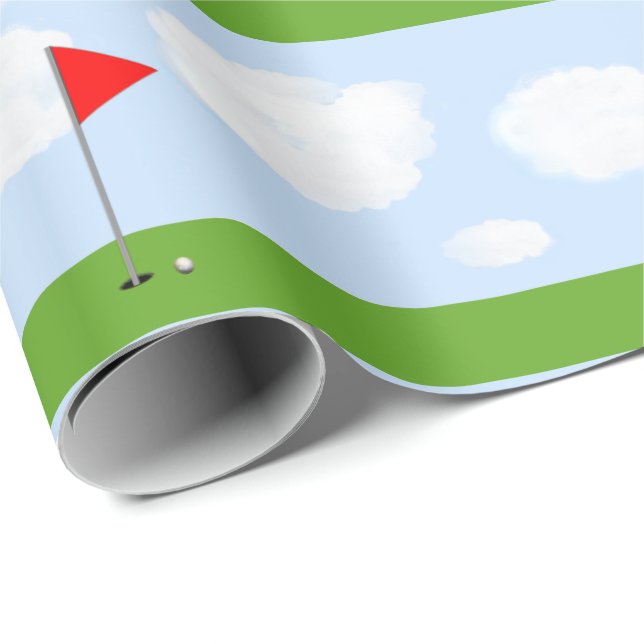 Golfpresent Presentpapper (Rullad Hörn)