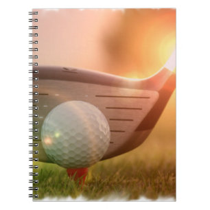 Golfputteranteckningsbok Anteckningsbok Med Spiral