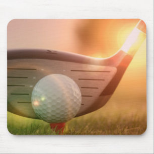 Golfputtermusen vadderar musmatta