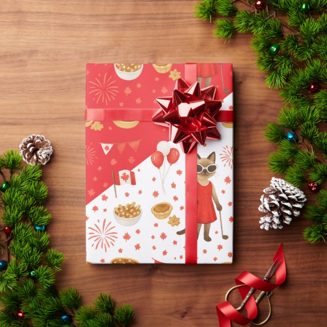 Golfredskap för Cat Lovers, Kanada Day Lovers Presentpapper (Julgåva)