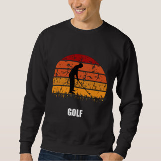 golfreflexsolnedgång lång ärmad tröja