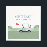 Golfservetter för Par-tee Pappersservett<br><div class="desc">Golfservetter</div>