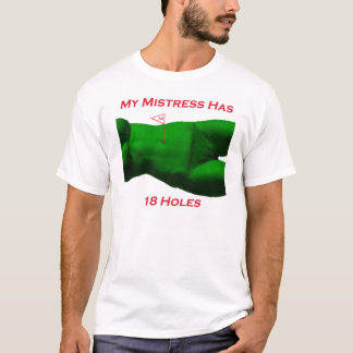 Golfskjorta för 18 hål tee shirt