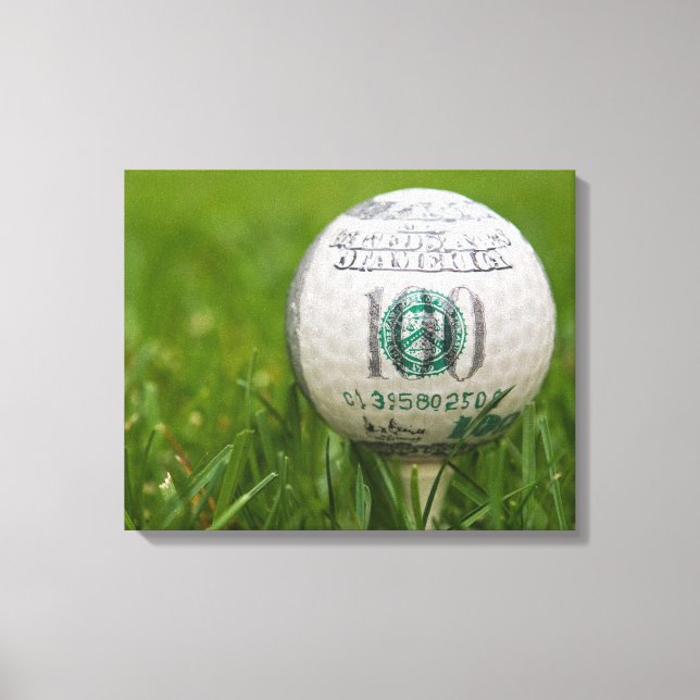 Golfspel Canvastryck (Framsida)
