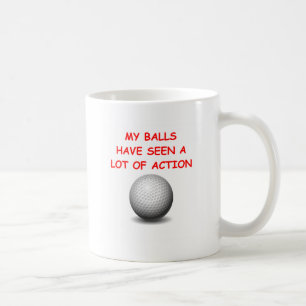 golfspel kaffemugg