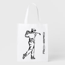 Golfspelare i läderlook