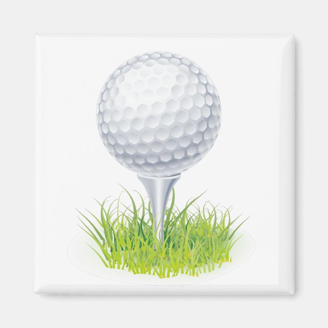 Golfspelare Magnet (Framsidan)
