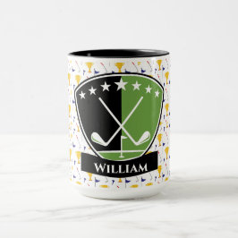 Golfspelare Monogram Mugg