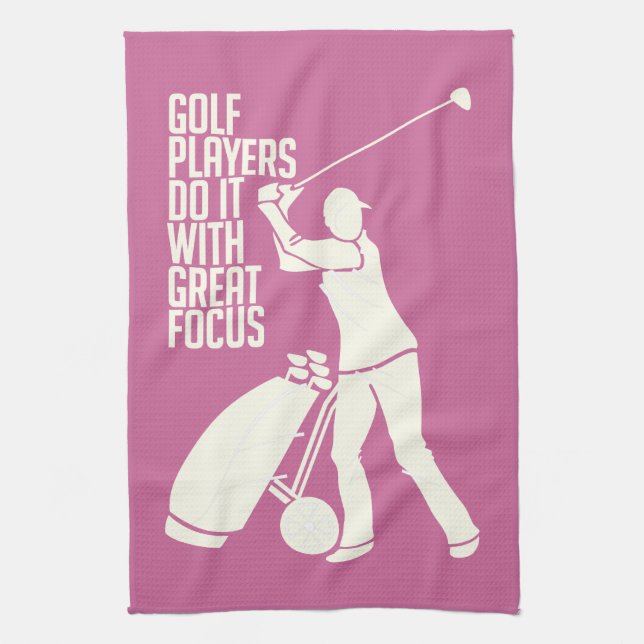 GOLFSPELAREanpassningsbar räcker handduken Kökshandduk (Vertikal)