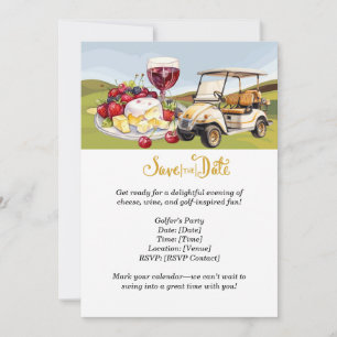 Golfspelarens ost- och vinfest – Spara datumet! Inbjudningar