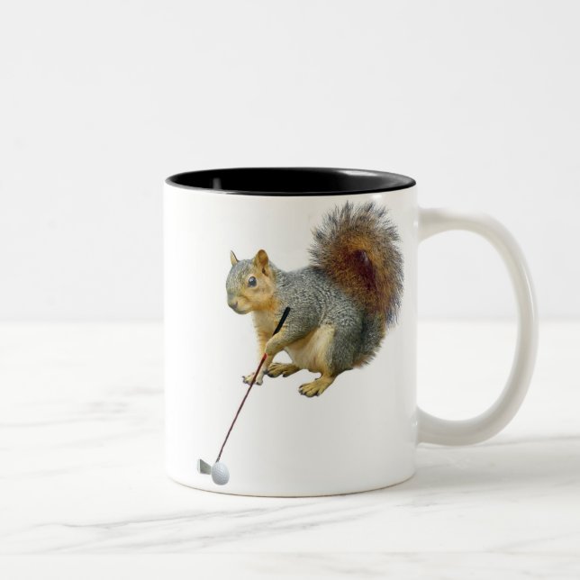 Golfspelekorremugg Två-Tonad Mugg (Höger)