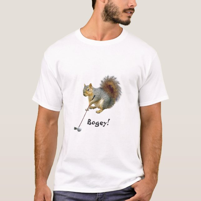 GolfspelekorreT-tröja Tee Shirt (Framsida)