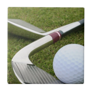 Golfspelet belägger med tegel kakelplatta