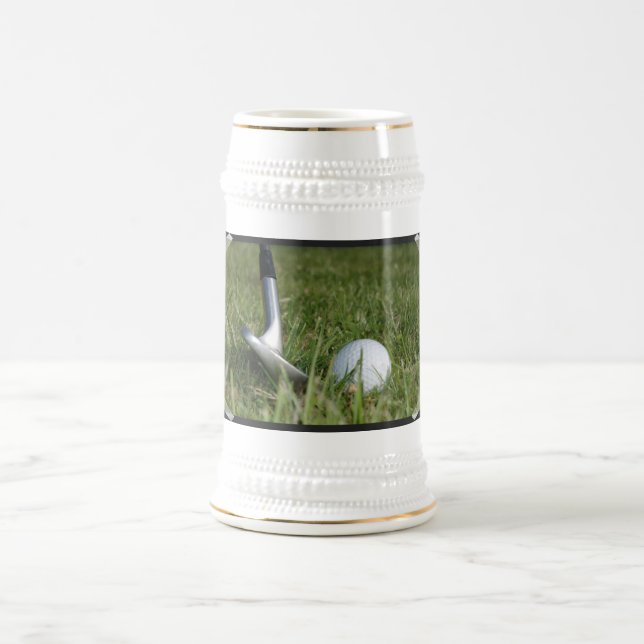 Golfspelfotoöl Stein Sejdel (Center)