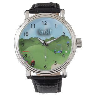 Golfspelklocka Armbandsur