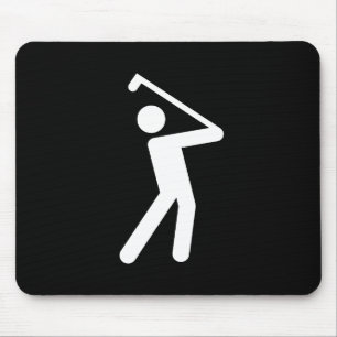 GolfspelPictogram Mousepad Musmatta