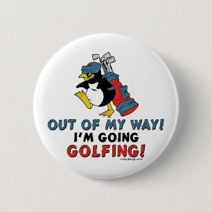 Golfspelpingvin Knapp
