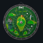 GolfsportDartboard Piltavla<br><div class="desc">En enorm golf inspirerade dartboardperfekten för golfen eller sportfantasten av familjen. Presenterar en samling av golf uppsätta som mål och äventyrar. Underbar för traditionella pillekar, för danande nya av ditt eget eller som en kall golfkonstvisning. Fullständigt anpassade som tillfogar namn, bilder och mer för att göra det ditt eget. Tyck...</div>