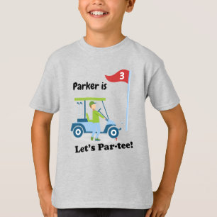 Golfsportmatematisk födelsedagsfest t shirt