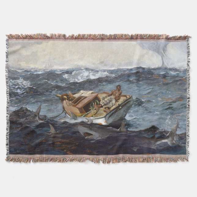 Golfströmmen Winslow Homer 1899 Filt (Framsidan)