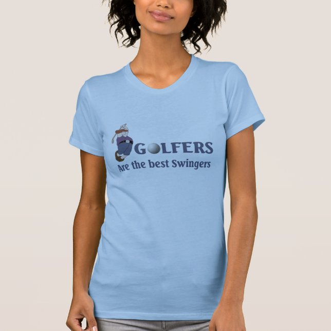 GolfSwingers Tee Shirt (Framsida)