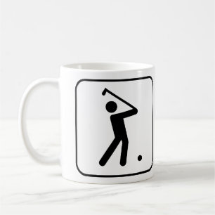 Golfsymbolmugg Kaffemugg
