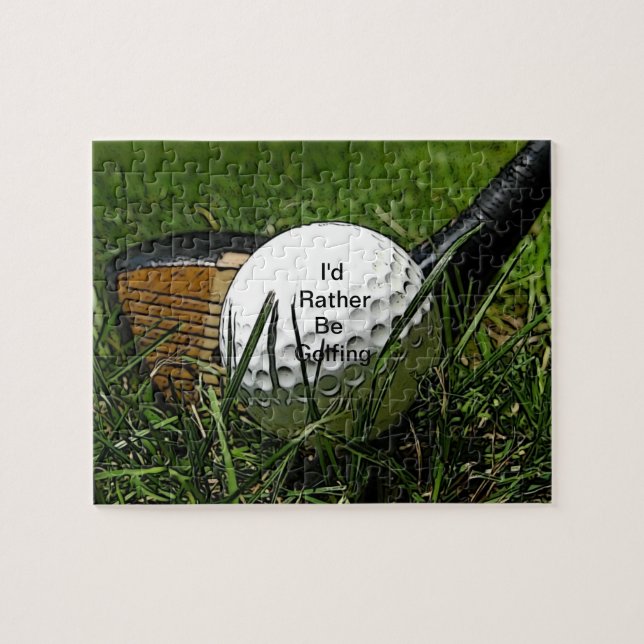 Golft 101 Puzzle Pussel (Horisontell)