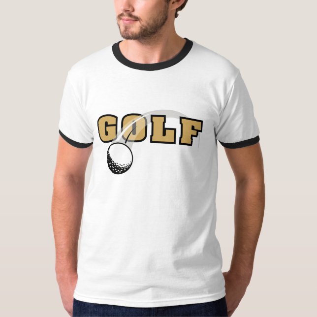 Golft-skjorta T-shirt (Framsida)