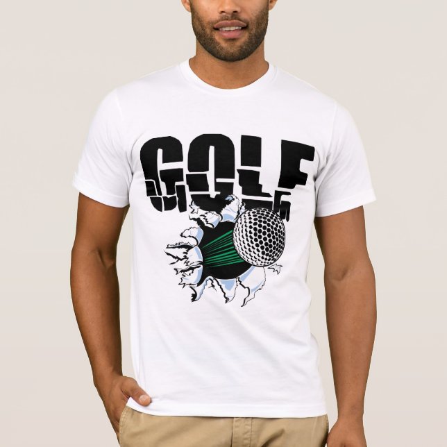 GOLFT-tröja T-shirt (Framsida)